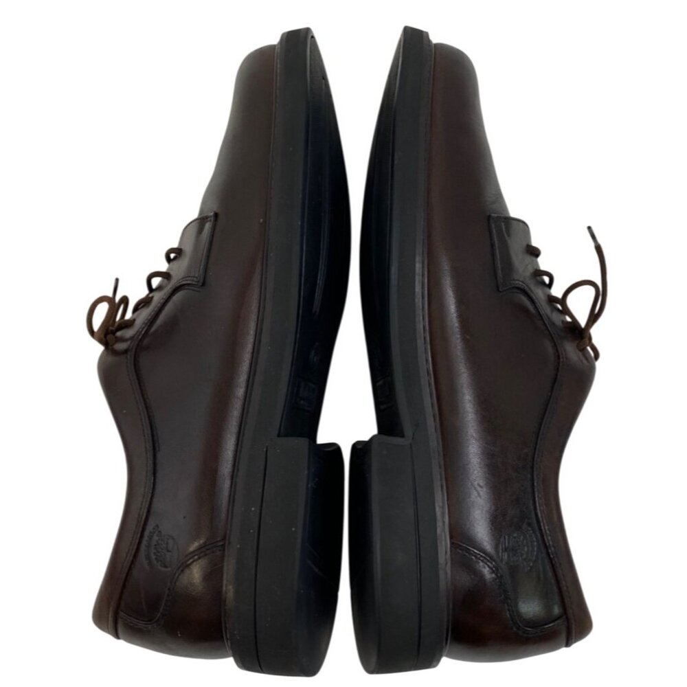 Timberland 9.5M Waterproof Leather Oxfords Smart Comfort Brown 8188 Shoes Mens